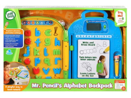 LEAP FROG MR.PENCILS ALPHABET BPACK Discount