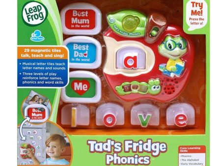 LEAPFROG TADS FRIDGE PHONICS MAGNETIC LETTER SET For Sale