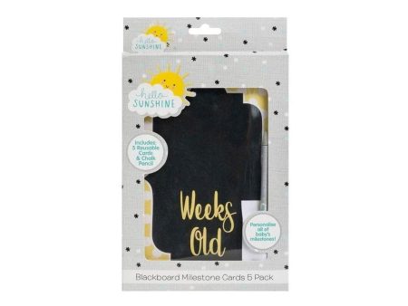 HELLO SUN SHINE CHALKBOARD MILESTONE on Sale