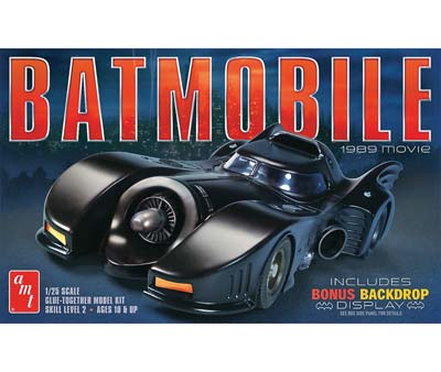 1 25 1989 Batmobile Model Fashion