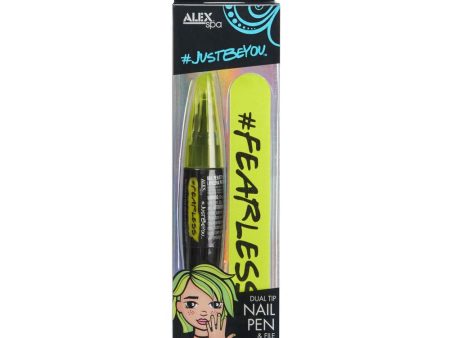 # Just Be You Nail Pen and File Yellow For Sale